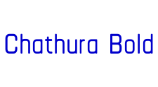 Chathura Bold font